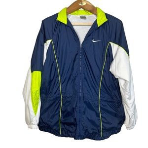 Y2K Nike sportswear retro Windrunner nylon windbreaker jacket track sweatshirt M